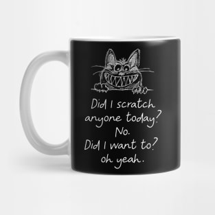 Scratchy Cat Mug